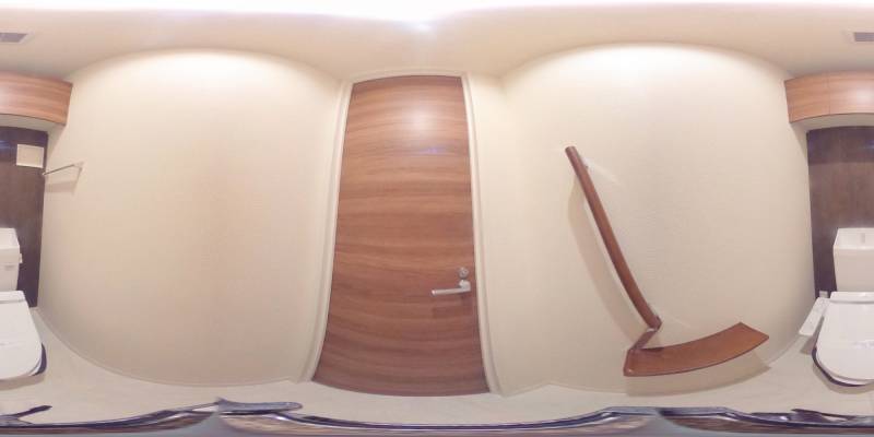 パノラマ画像トイレ