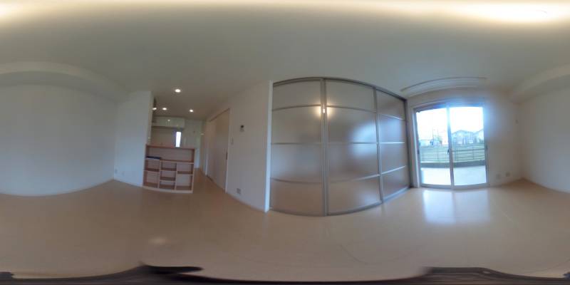 パノラマ画像リビング