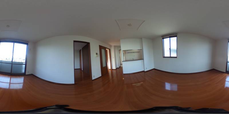 パノラマ画像リビング