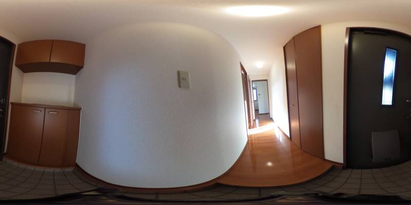 パノラマ画像玄関