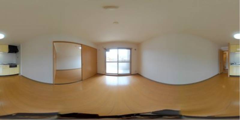 パノラマ画像リビング