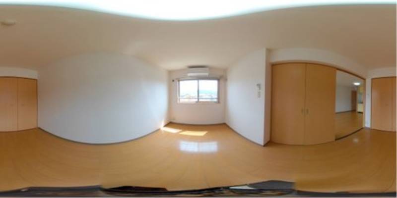 パノラマ画像洋室