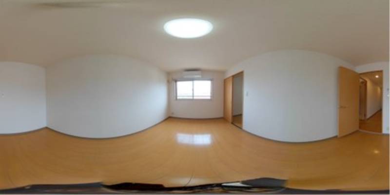 パノラマ画像洋室