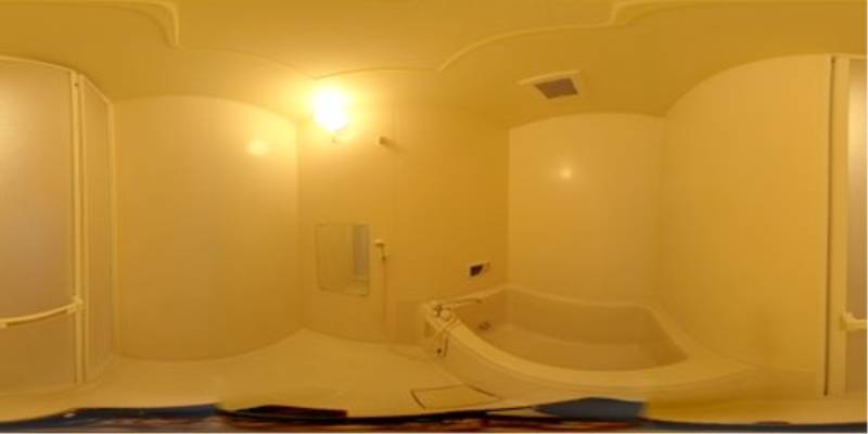 パノラマ画像バスルーム