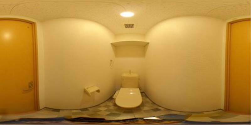 パノラマ画像トイレ
