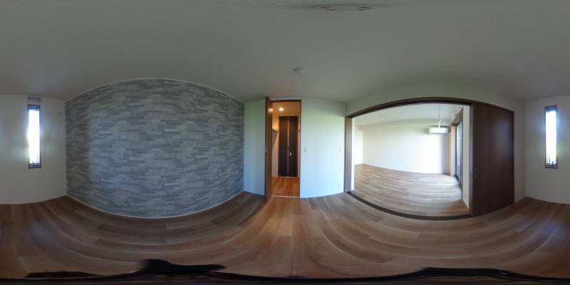 パノラマ画像洋室