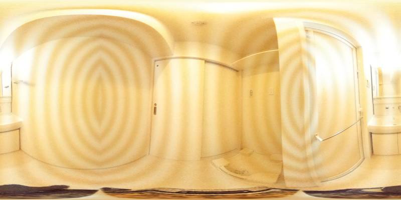 パノラマ画像洗面所