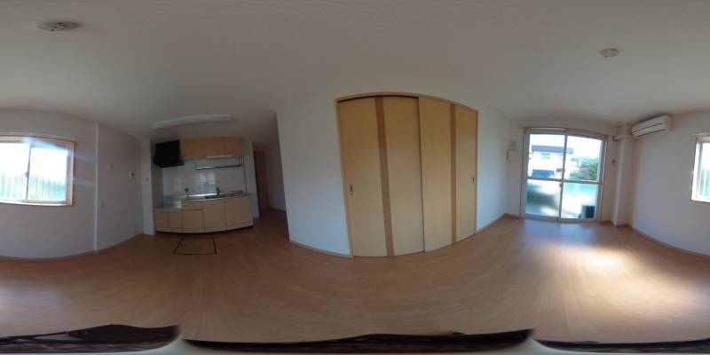 パノラマ画像リビング