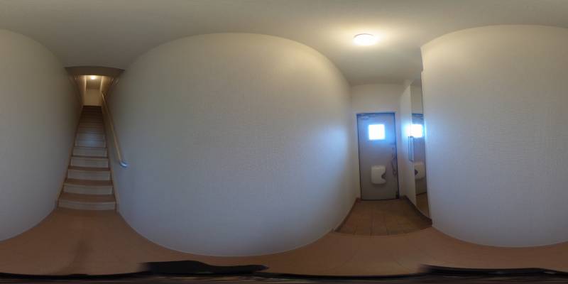 パノラマ画像玄関