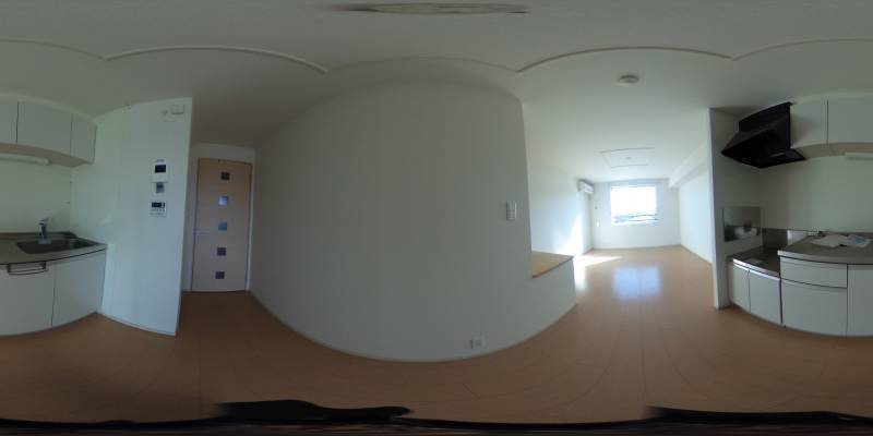 パノラマ画像リビング