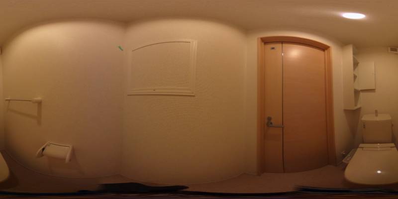 パノラマ画像トイレ