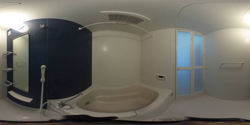 パノラマ画像バスルーム