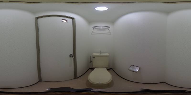 パノラマ画像トイレ