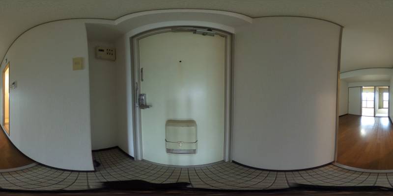パノラマ画像玄関