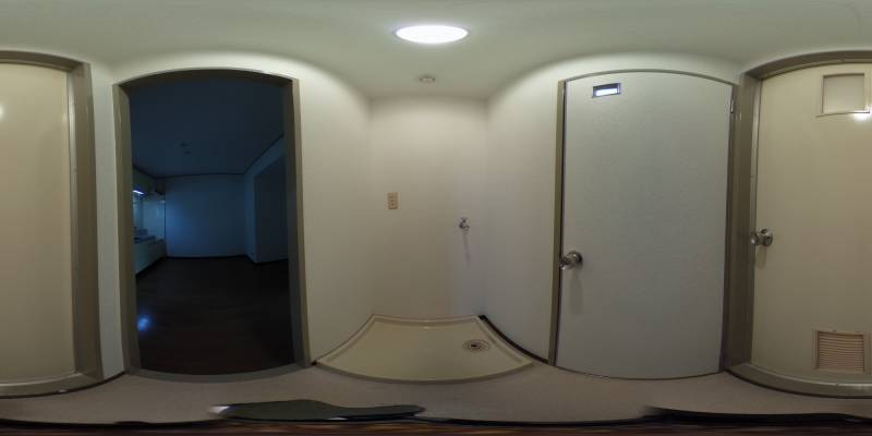 パノラマ画像洗面所