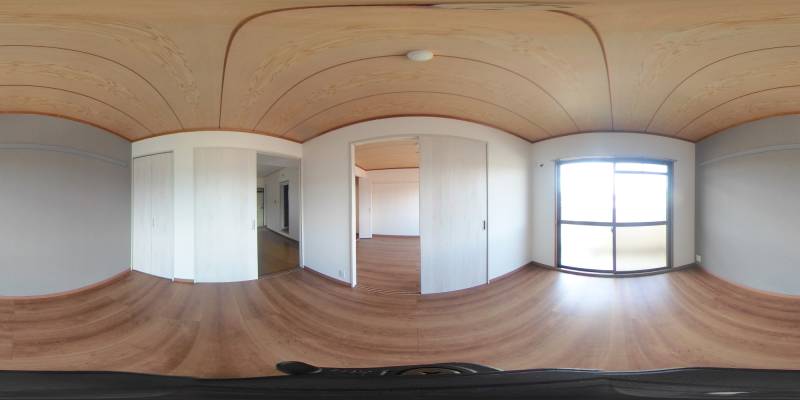 パノラマ画像洋室