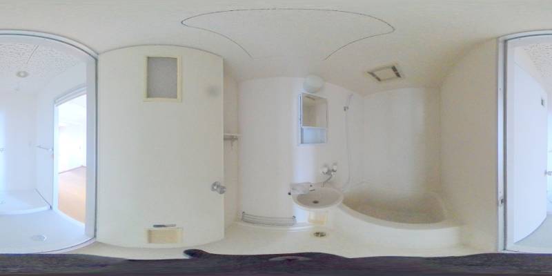 パノラマ画像バスルーム