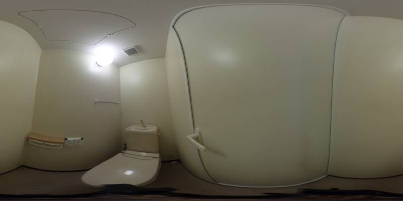 パノラマ画像トイレ