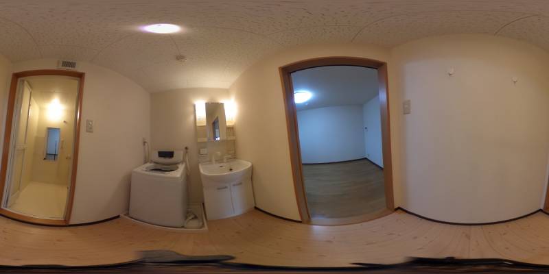 パノラマ画像洗面所