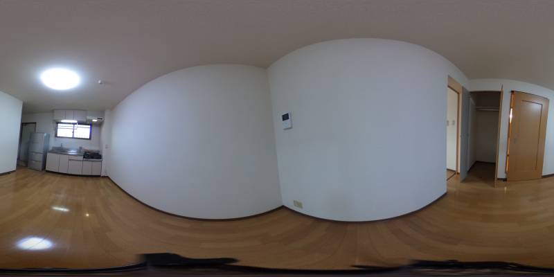 パノラマ画像リビング