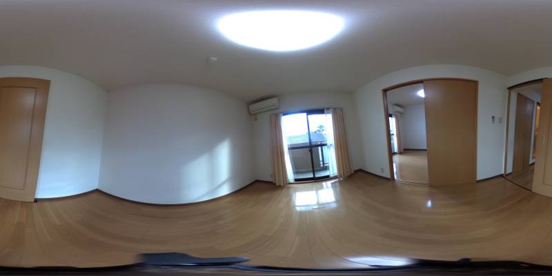 パノラマ画像洋室