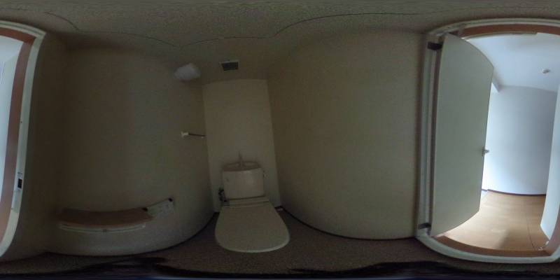 パノラマ画像トイレ