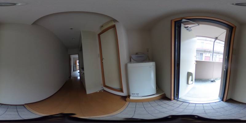 パノラマ画像玄関