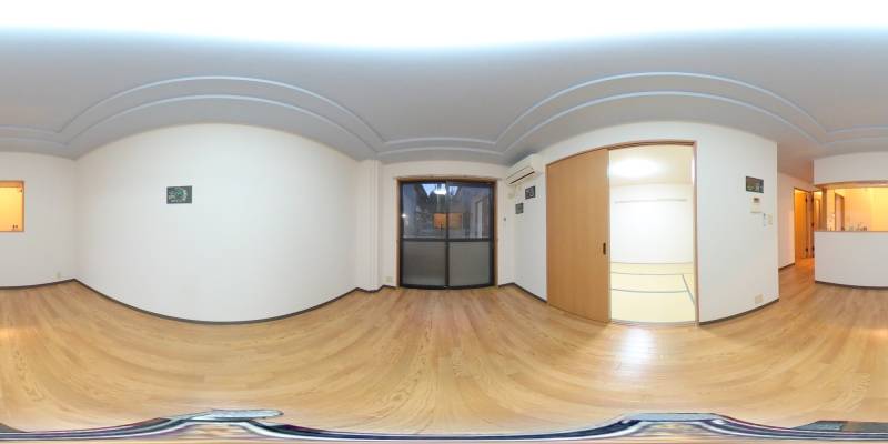 パノラマ画像リビング