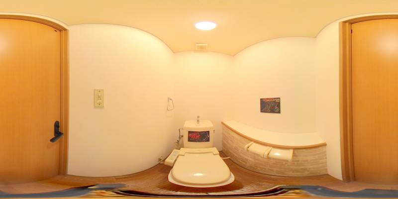 パノラマ画像トイレ