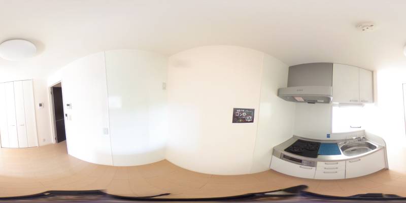 パノラマ画像キッチン
