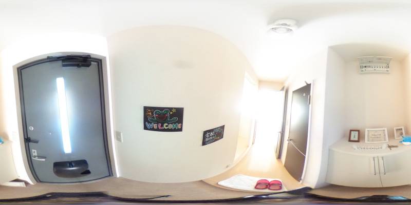 パノラマ画像玄関