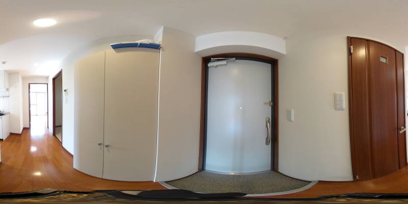 パノラマ画像玄関