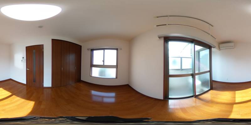 パノラマ画像洋室