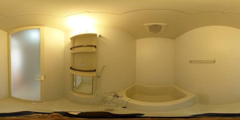 パノラマ画像バスルーム