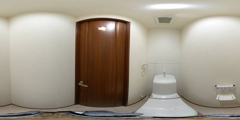 パノラマ画像トイレ