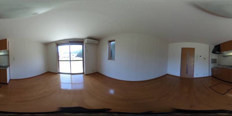 パノラマ画像リビング