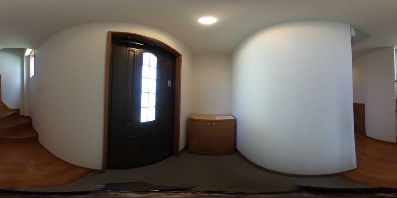 パノラマ画像玄関