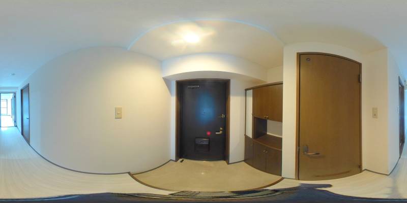 パノラマ画像玄関