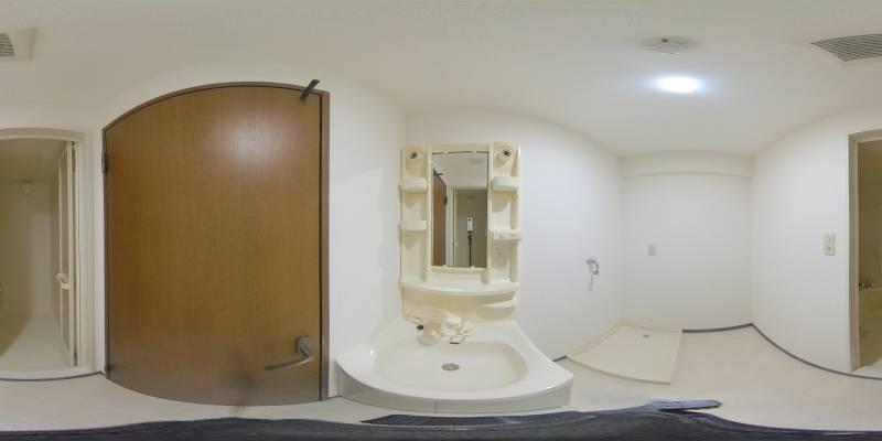 パノラマ画像洗面所