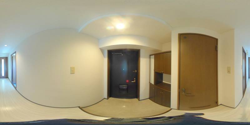 パノラマ画像玄関