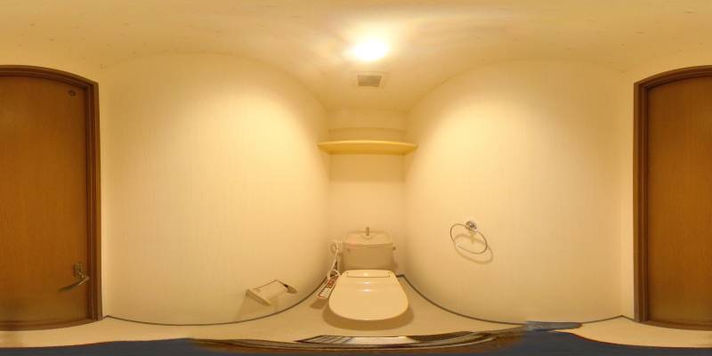 パノラマ画像トイレ