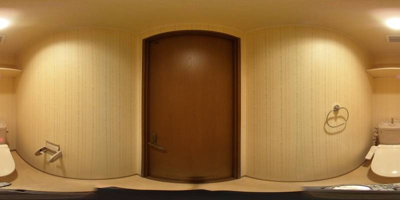 パノラマ画像トイレ