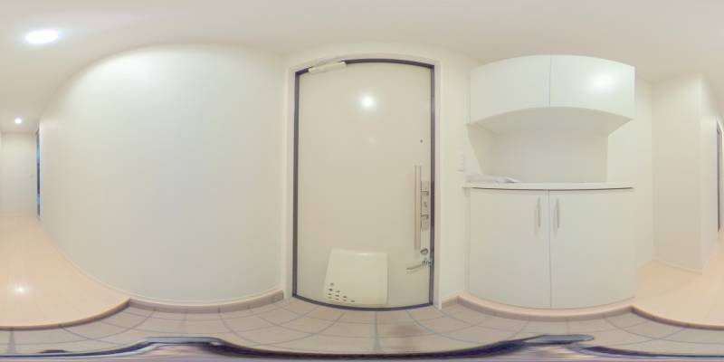 パノラマ画像玄関