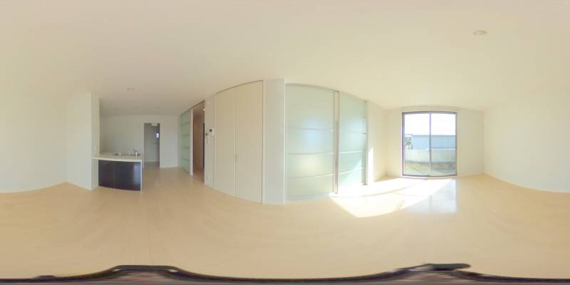 パノラマ画像リビング