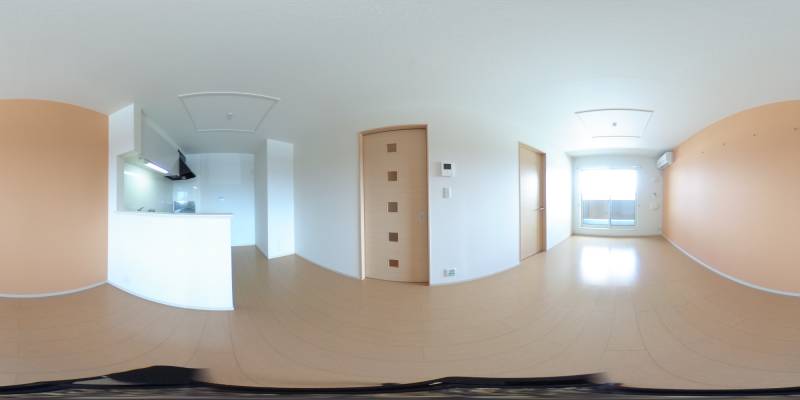 パノラマ画像リビング