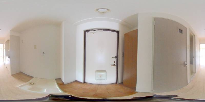 パノラマ画像玄関