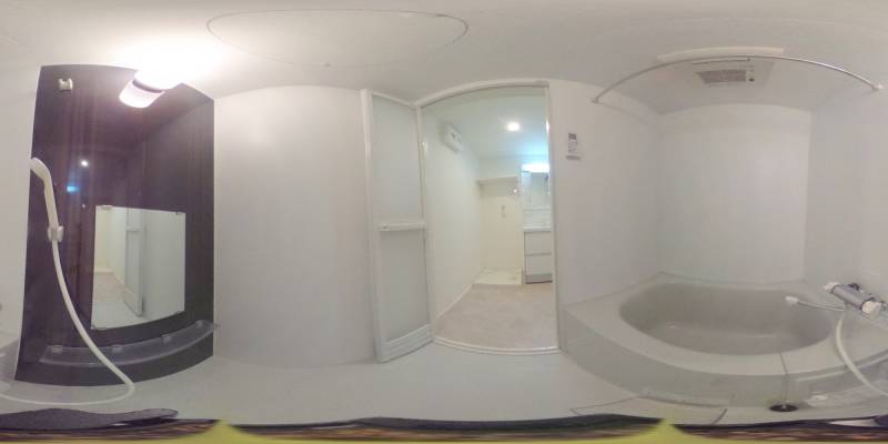 パノラマ画像バスルーム