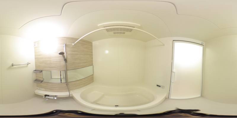 パノラマ画像バスルーム