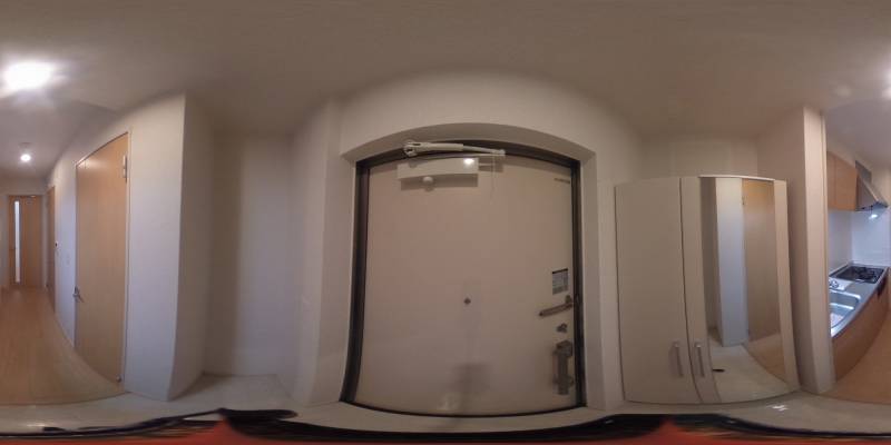 パノラマ画像玄関