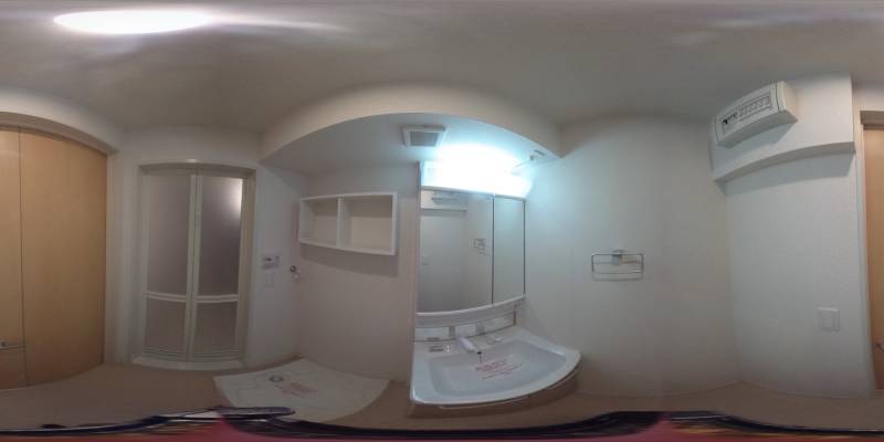 パノラマ画像洗面所